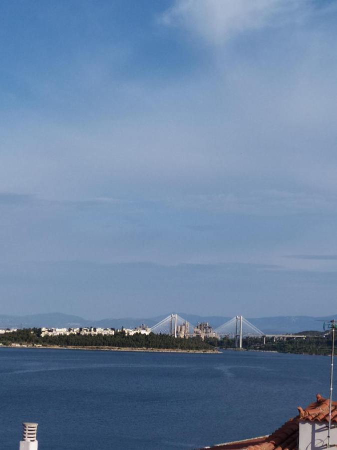 Seaview Chalkis Apartment Kanithos ภายนอก รูปภาพ